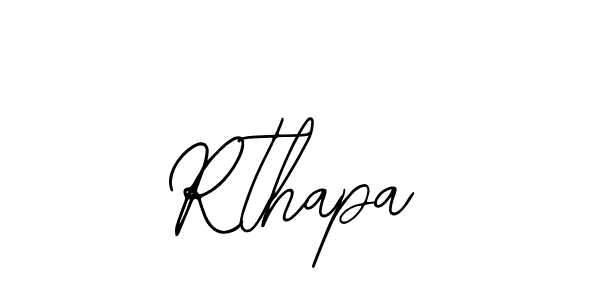 Make a beautiful signature design for name Rthapa. With this signature (Bearetta-2O07w) style, you can create a handwritten signature for free. Rthapa signature style 12 images and pictures png