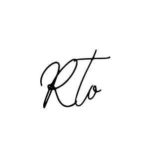 Make a beautiful signature design for name Rto. With this signature (Bearetta-2O07w) style, you can create a handwritten signature for free. Rto signature style 12 images and pictures png