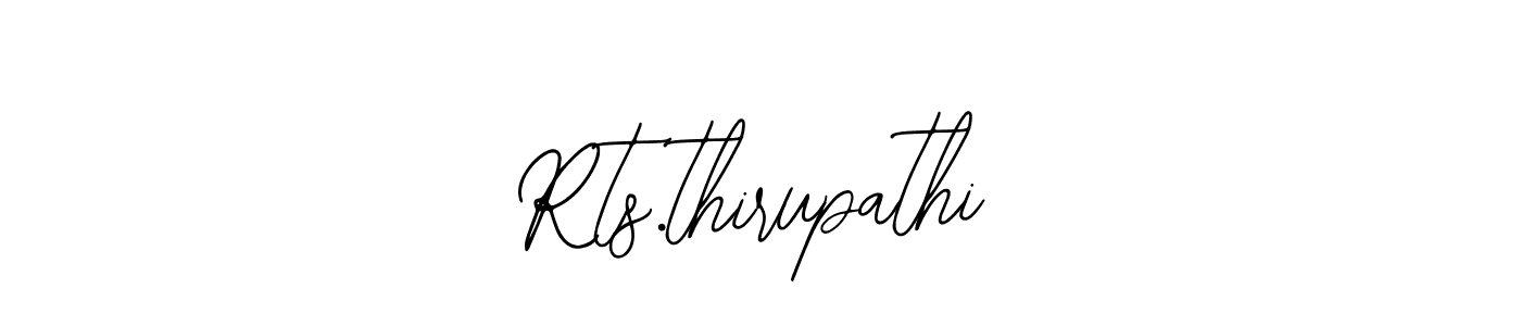 This is the best signature style for the Rts.thirupathi name. Also you like these signature font (Bearetta-2O07w). Mix name signature. Rts.thirupathi signature style 12 images and pictures png