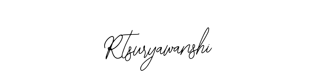 Similarly Bearetta-2O07w is the best handwritten signature design. Signature creator online .You can use it as an online autograph creator for name Rtsuryawanshi. Rtsuryawanshi signature style 12 images and pictures png