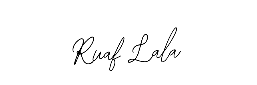 Create a beautiful signature design for name Ruaf Lala. With this signature (Bearetta-2O07w) fonts, you can make a handwritten signature for free. Ruaf Lala signature style 12 images and pictures png