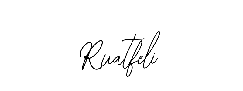 Bearetta-2O07w is a professional signature style that is perfect for those who want to add a touch of class to their signature. It is also a great choice for those who want to make their signature more unique. Get Ruatfeli name to fancy signature for free. Ruatfeli signature style 12 images and pictures png