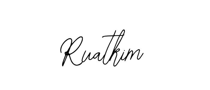 Ruatkim stylish signature style. Best Handwritten Sign (Bearetta-2O07w) for my name. Handwritten Signature Collection Ideas for my name Ruatkim. Ruatkim signature style 12 images and pictures png