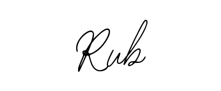 A timeless handwritten aesthetic for Rub. The Bearetta-2O07w font gives your signature a handcrafted feel with natural curves. Rub signature style 12 images and pictures png