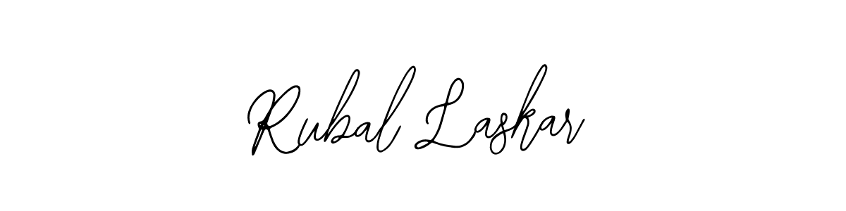 if you are searching for the best signature style for your name Rubal Laskar. so please give up your signature search. here we have designed multiple signature styles  using Bearetta-2O07w. Rubal Laskar signature style 12 images and pictures png