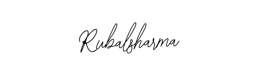 How to make Rubalsharma signature? Bearetta-2O07w is a professional autograph style. Create handwritten signature for Rubalsharma name. Rubalsharma signature style 12 images and pictures png