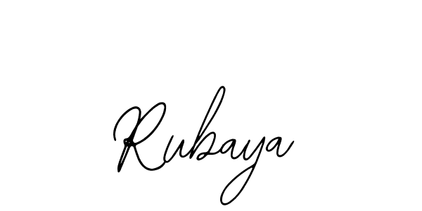 Also we have Rubaya name is the best signature style. Create professional handwritten signature collection using Bearetta-2O07w autograph style. Rubaya signature style 12 images and pictures png