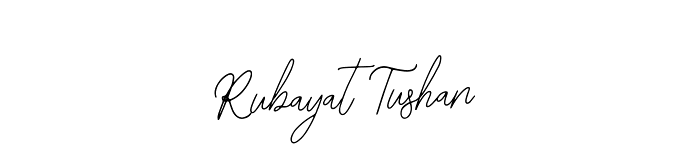 Also we have Rubayat Tushan name is the best signature style. Create professional handwritten signature collection using Bearetta-2O07w autograph style. Rubayat Tushan signature style 12 images and pictures png