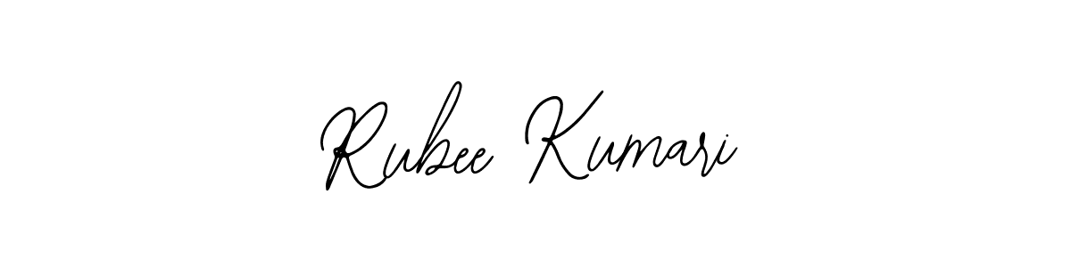 You should practise on your own different ways (Bearetta-2O07w) to write your name (Rubee Kumari) in signature. don't let someone else do it for you. Rubee Kumari signature style 12 images and pictures png
