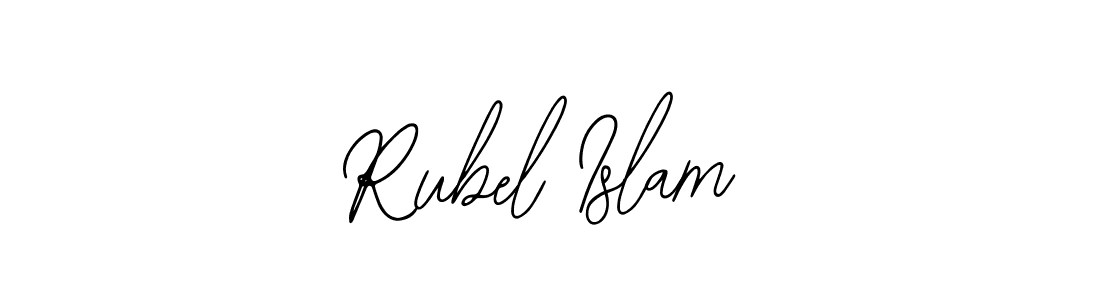 The best way (Bearetta-2O07w) to make a short signature is to pick only two or three words in your name. The name Rubel Islam include a total of six letters. For converting this name. Rubel Islam signature style 12 images and pictures png