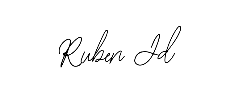 if you are searching for the best signature style for your name Ruben Jd. so please give up your signature search. here we have designed multiple signature styles  using Bearetta-2O07w. Ruben Jd signature style 12 images and pictures png