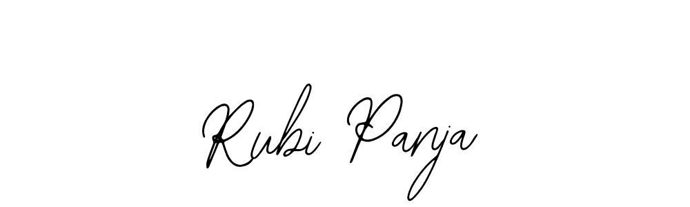 How to make Rubi Panja signature? Bearetta-2O07w is a professional autograph style. Create handwritten signature for Rubi Panja name. Rubi Panja signature style 12 images and pictures png