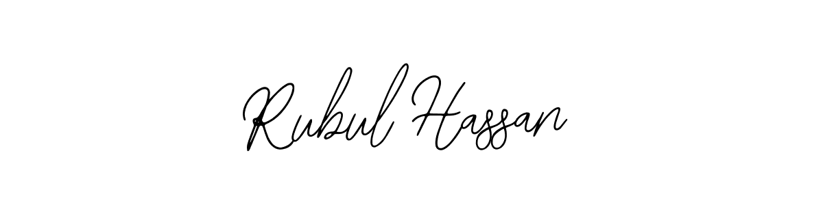Design your own signature with our free online signature maker. With this signature software, you can create a handwritten (Bearetta-2O07w) signature for name Rubul Hassan. Rubul Hassan signature style 12 images and pictures png