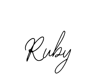 Here are the top 10 professional signature styles for the name Ruby. These are the best autograph styles you can use for your name. Ruby signature style 12 images and pictures png