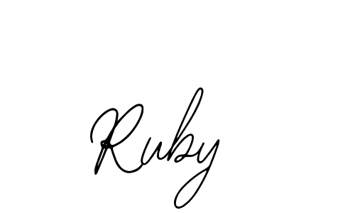 Once you've used our free online signature maker to create your best signature Bearetta-2O07w style, it's time to enjoy all of the benefits that Ruby  name signing documents. Ruby  signature style 12 images and pictures png