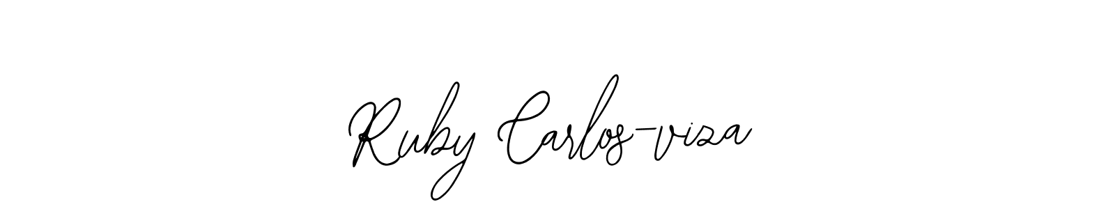 Check out images of Autograph of Ruby Carlos-viza name. Actor Ruby Carlos-viza Signature Style. Bearetta-2O07w is a professional sign style online. Ruby Carlos-viza signature style 12 images and pictures png