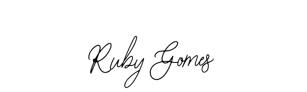 See photos of Ruby Gomes official signature by Spectra . Check more albums & portfolios. Read reviews & check more about Bearetta-2O07w font. Ruby Gomes signature style 12 images and pictures png