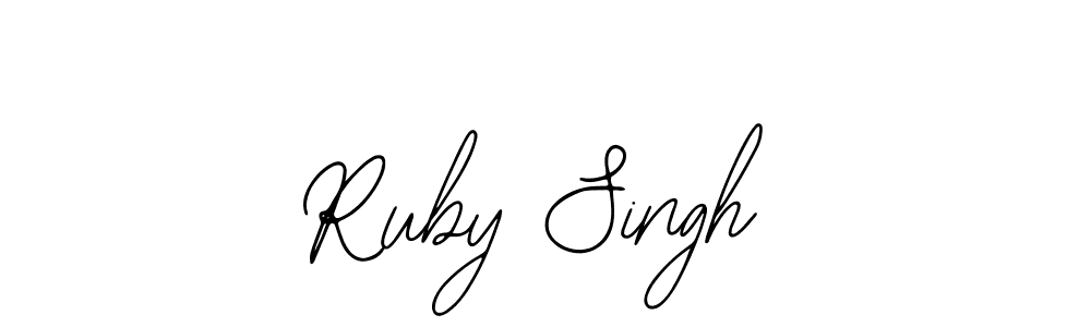 You can use this online signature creator to create a handwritten signature for the name Ruby Singh. This is the best online autograph maker. Ruby Singh signature style 12 images and pictures png