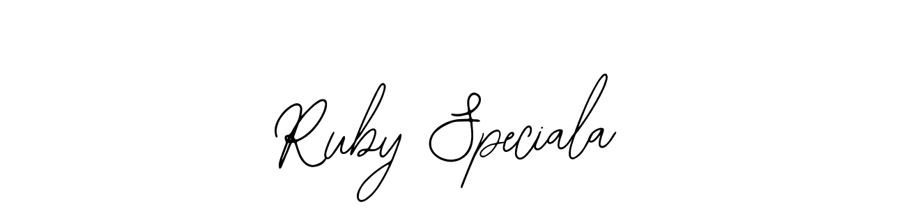 Design your own signature with our free online signature maker. With this signature software, you can create a handwritten (Bearetta-2O07w) signature for name Ruby Speciala. Ruby Speciala signature style 12 images and pictures png
