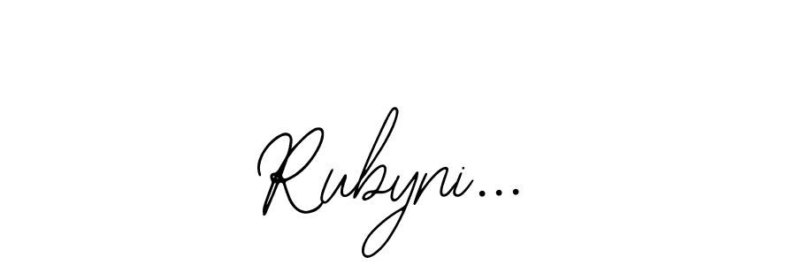 Rubyni... stylish signature style. Best Handwritten Sign (Bearetta-2O07w) for my name. Handwritten Signature Collection Ideas for my name Rubyni.... Rubyni... signature style 12 images and pictures png