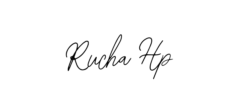 It looks lik you need a new signature style for name Rucha Hp. Design unique handwritten (Bearetta-2O07w) signature with our free signature maker in just a few clicks. Rucha Hp signature style 12 images and pictures png