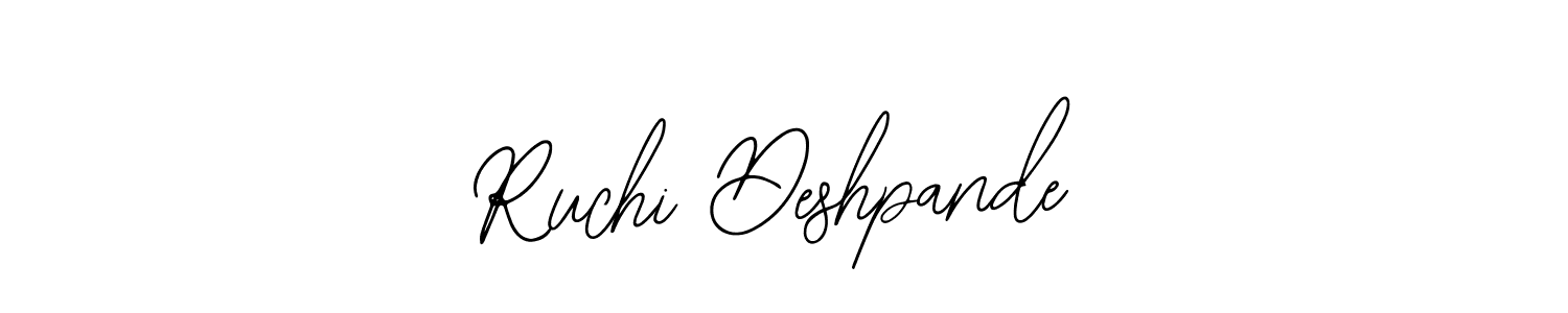 Design your own signature with our free online signature maker. With this signature software, you can create a handwritten (Bearetta-2O07w) signature for name Ruchi Deshpande. Ruchi Deshpande signature style 12 images and pictures png