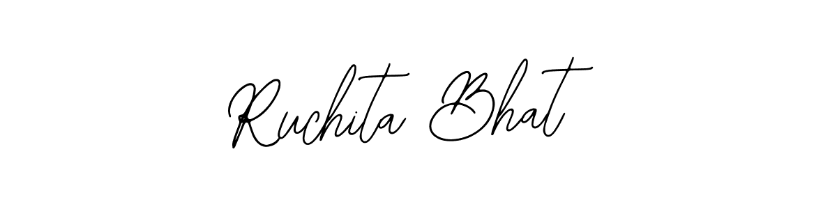 Also we have Ruchita Bhat name is the best signature style. Create professional handwritten signature collection using Bearetta-2O07w autograph style. Ruchita Bhat signature style 12 images and pictures png