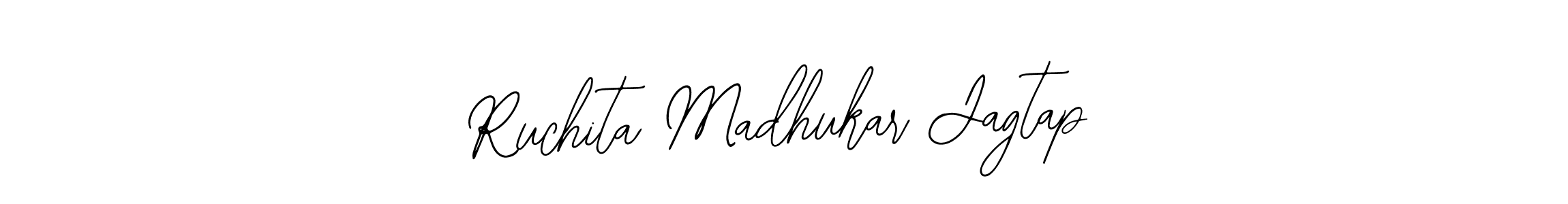 Also we have Ruchita Madhukar Jagtap name is the best signature style. Create professional handwritten signature collection using Bearetta-2O07w autograph style. Ruchita Madhukar Jagtap signature style 12 images and pictures png