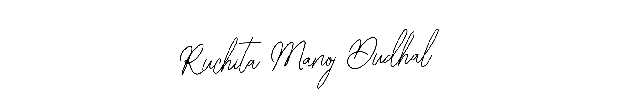 Make a beautiful signature design for name Ruchita Manoj Dudhal. With this signature (Bearetta-2O07w) style, you can create a handwritten signature for free. Ruchita Manoj Dudhal signature style 12 images and pictures png