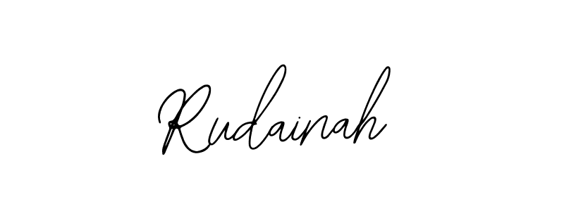 You can use this online signature creator to create a handwritten signature for the name Rudainah. This is the best online autograph maker. Rudainah signature style 12 images and pictures png