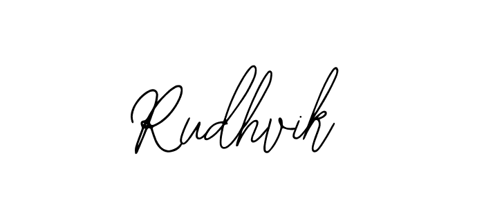 Make a beautiful signature design for name Rudhvik. With this signature (Bearetta-2O07w) style, you can create a handwritten signature for free. Rudhvik signature style 12 images and pictures png