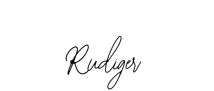 if you are searching for the best signature style for your name Rudiger. so please give up your signature search. here we have designed multiple signature styles  using Bearetta-2O07w. Rudiger signature style 12 images and pictures png