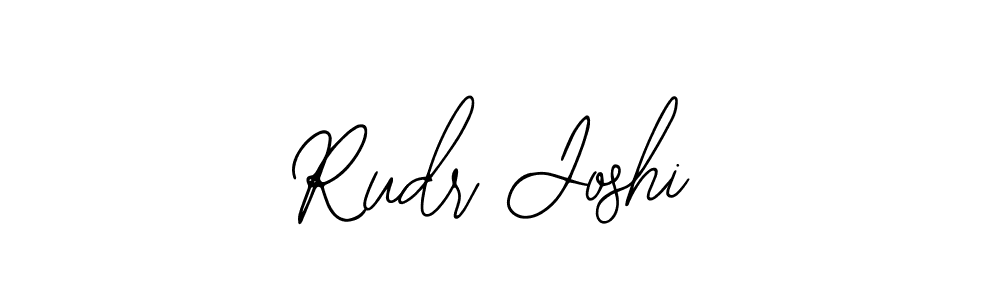 Design your own signature with our free online signature maker. With this signature software, you can create a handwritten (Bearetta-2O07w) signature for name Rudr Joshi. Rudr Joshi signature style 12 images and pictures png