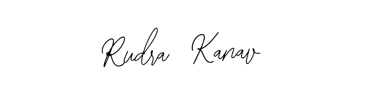 How to make Rudra  Kanav signature? Bearetta-2O07w is a professional autograph style. Create handwritten signature for Rudra  Kanav name. Rudra  Kanav signature style 12 images and pictures png