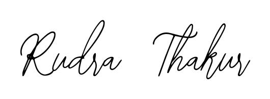Give your name Rudra  Thakur an exquisite flair with the Bearetta-2O07w script font. Ideal for contracts, resumes, and formal letterheads. Rudra  Thakur signature style 12 images and pictures png