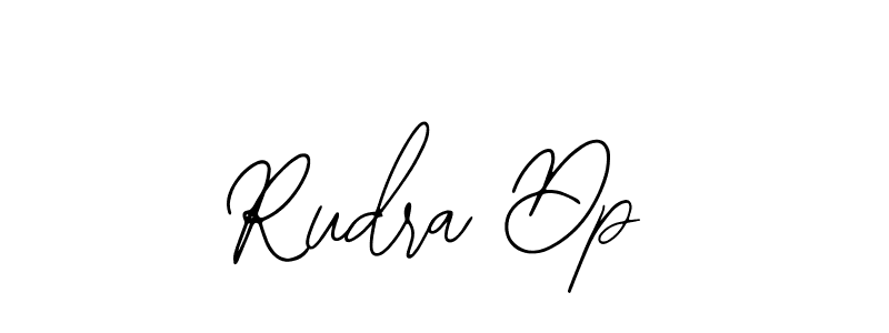 if you are searching for the best signature style for your name Rudra Dp. so please give up your signature search. here we have designed multiple signature styles  using Bearetta-2O07w. Rudra Dp signature style 12 images and pictures png