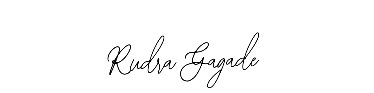 Use a signature maker to create a handwritten signature online. With this signature software, you can design (Bearetta-2O07w) your own signature for name Rudra Gagade. Rudra Gagade signature style 12 images and pictures png