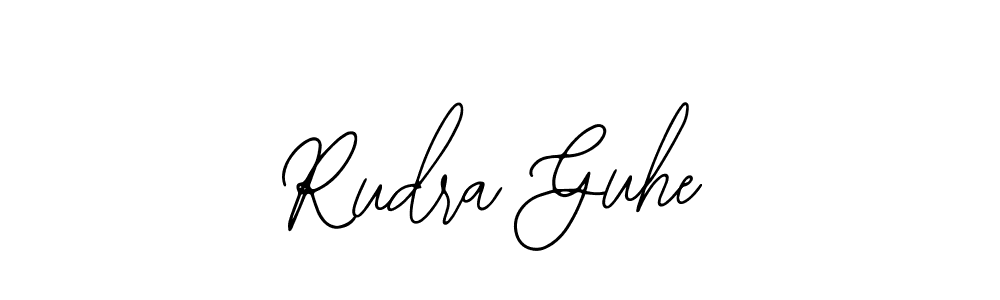 Create a beautiful signature design for name Rudra Guhe. With this signature (Bearetta-2O07w) fonts, you can make a handwritten signature for free. Rudra Guhe signature style 12 images and pictures png
