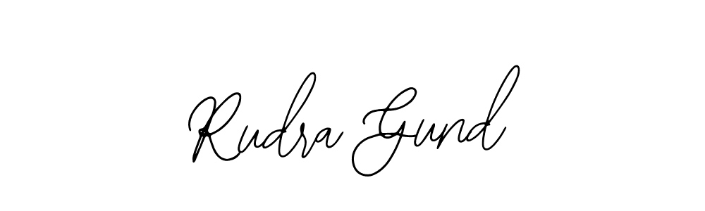 Similarly Bearetta-2O07w is the best handwritten signature design. Signature creator online .You can use it as an online autograph creator for name Rudra Gund. Rudra Gund signature style 12 images and pictures png