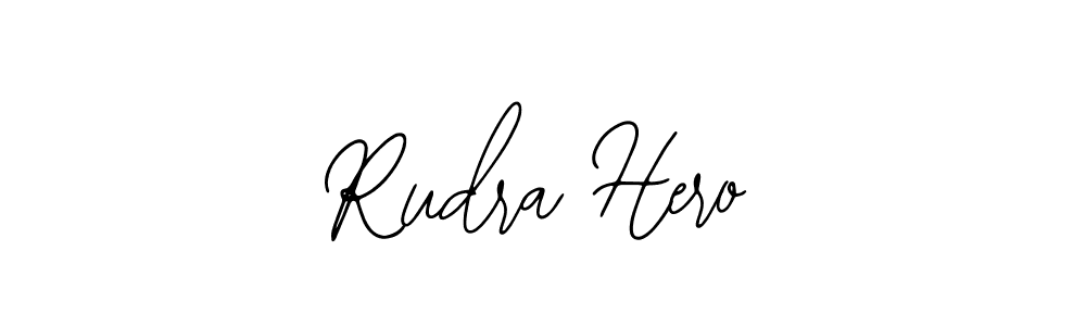 It looks lik you need a new signature style for name Rudra Hero. Design unique handwritten (Bearetta-2O07w) signature with our free signature maker in just a few clicks. Rudra Hero signature style 12 images and pictures png