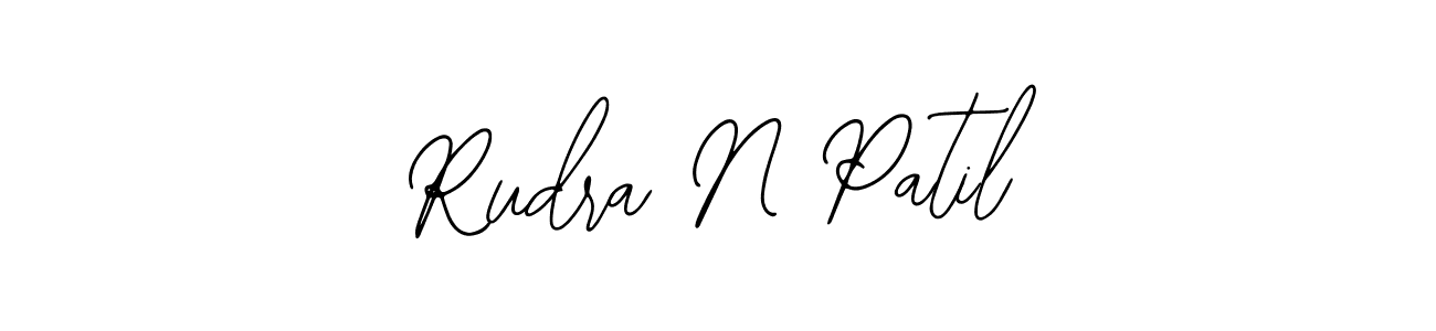 Rudra N Patil stylish signature style. Best Handwritten Sign (Bearetta-2O07w) for my name. Handwritten Signature Collection Ideas for my name Rudra N Patil. Rudra N Patil signature style 12 images and pictures png