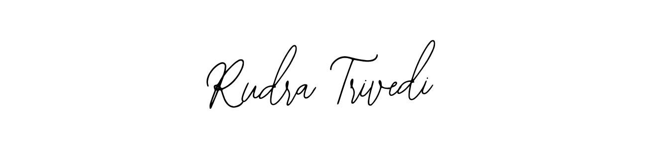 Use a signature maker to create a handwritten signature online. With this signature software, you can design (Bearetta-2O07w) your own signature for name Rudra Trivedi. Rudra Trivedi signature style 12 images and pictures png