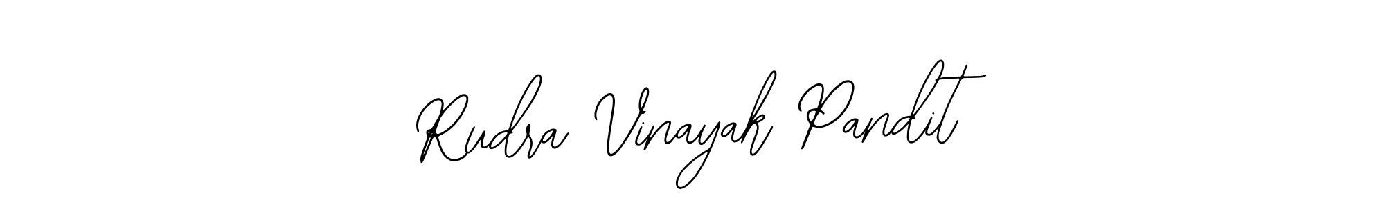 if you are searching for the best signature style for your name Rudra Vinayak Pandit. so please give up your signature search. here we have designed multiple signature styles  using Bearetta-2O07w. Rudra Vinayak Pandit signature style 12 images and pictures png