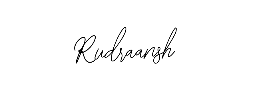 Create a beautiful signature design for name Rudraansh. With this signature (Bearetta-2O07w) fonts, you can make a handwritten signature for free. Rudraansh signature style 12 images and pictures png