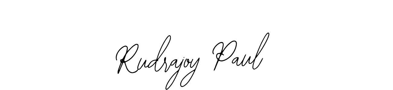 How to Draw Rudrajoy Paul signature style? Bearetta-2O07w is a latest design signature styles for name Rudrajoy Paul. Rudrajoy Paul signature style 12 images and pictures png