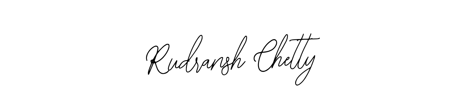 How to Draw Rudransh Chetty signature style? Bearetta-2O07w is a latest design signature styles for name Rudransh Chetty. Rudransh Chetty signature style 12 images and pictures png