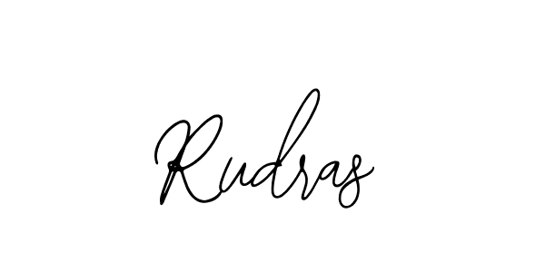 How to make Rudras signature? Bearetta-2O07w is a professional autograph style. Create handwritten signature for Rudras name. Rudras signature style 12 images and pictures png