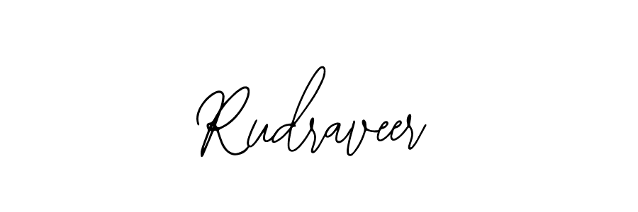 How to make Rudraveer signature? Bearetta-2O07w is a professional autograph style. Create handwritten signature for Rudraveer name. Rudraveer signature style 12 images and pictures png