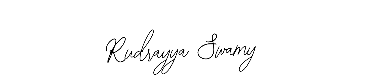 The best way (Bearetta-2O07w) to make a short signature is to pick only two or three words in your name. The name Rudrayya Swamy include a total of six letters. For converting this name. Rudrayya Swamy signature style 12 images and pictures png