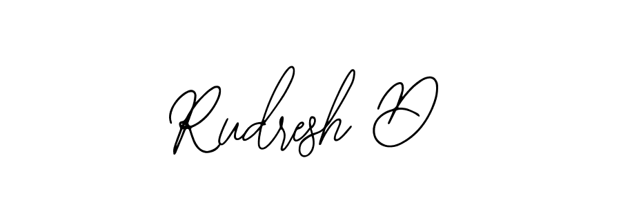 Make a beautiful signature design for name Rudresh D. Use this online signature maker to create a handwritten signature for free. Rudresh D signature style 12 images and pictures png